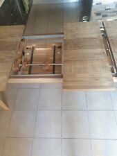 Table en bois à rallonge