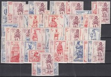 26551/ FRENCH COLONIES OMNIBUS – 1941 EMPIRE DEFENSE – CV 240 $