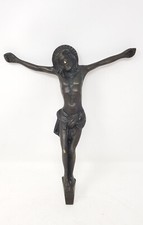 ANCIEN CHRIST EN BRONZE SIGNE