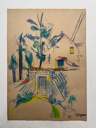 Paul cezanne dessin - cezanne, sur