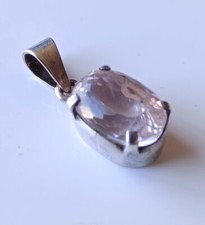 Pendentif en Améthyste sur Argent Sterling 925 (4,3 g).