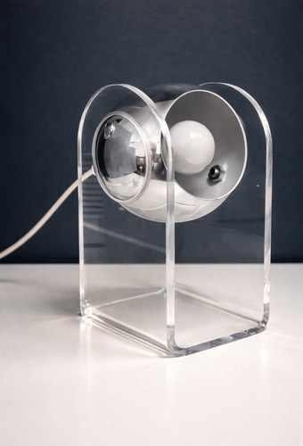 Lampe 1970 plexiglass - lampe,