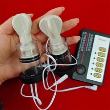 E-Stim Vacuum Mamelon Pompe Choc Point-G Pour Femmes Jouets Sexuels Stimulateur