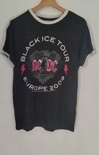 AC/DC Jersey/Maillot Foot Black Ice Tour Europe 2009