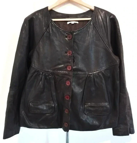 Veste cuir d - cuir, d'agneau