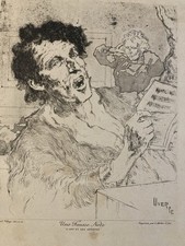 Belle Lithographie signée