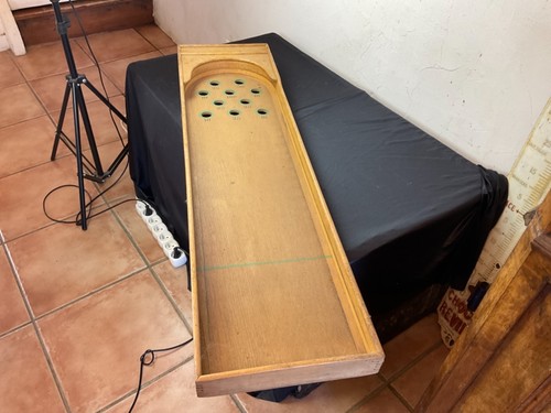 Ancien jeux cafe bois - ancien,