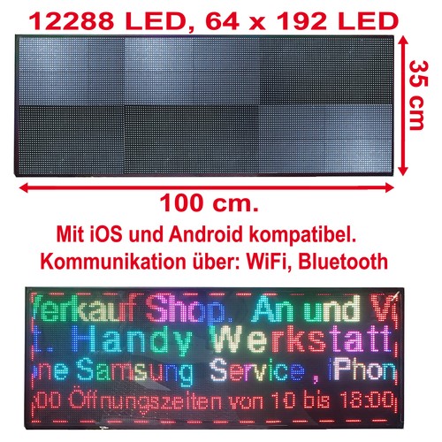 Panneau publicitaire led - panneau,