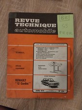 Revue Technique Renault 12  R