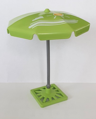 Parasol vert sur pied - parasol,