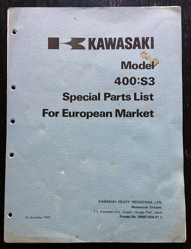 Kawasaki 400 1974 parts - kawasaki, s3
