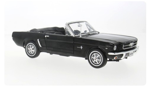 Ford mustang cabriolet - cabriolet, noir