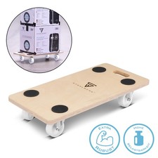 STAHLWERK Chariot jusqu'à 250kg 58x29cm Planche à roulettes Chariot de transport