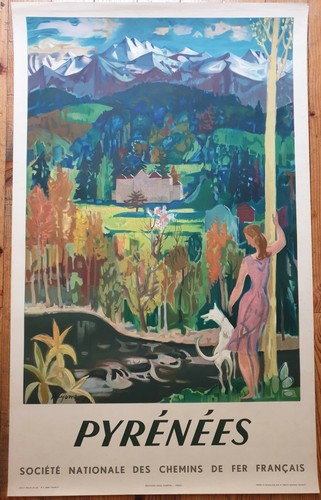 Les pyrénées aujame 1951 - aujame,