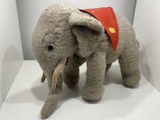 Peluche Steiff animal éléphant 23 x 30 cm. Excellent état