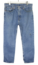 LEVI'S 516 Jeans Homme W36/L30 Slim Droit Zip Fly Bleu