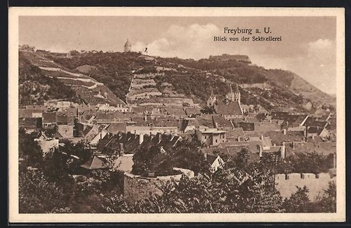 Freyburg vue de la cave - freyburg,