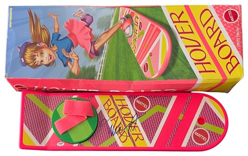 Michael fox signed mattel - michael, j.