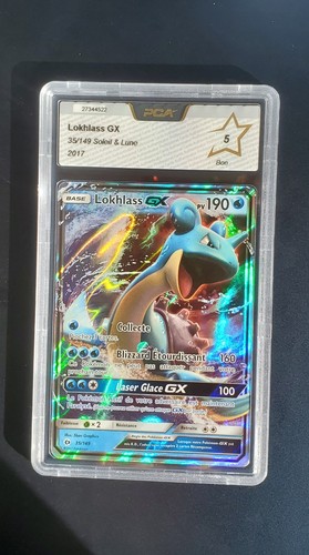 Carte pokémon lokhlass - carte, gx