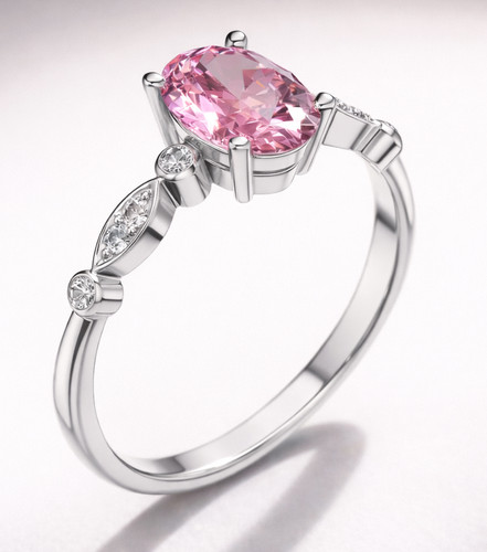 Bague diamant pierre