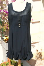 tunique robe la mode est a vous LMV taille 40 modele * TOKYO *  neuf s/et noir