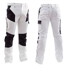 Pantalon de travail blanc en