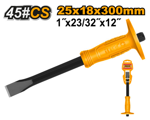 Ingco burin plat x 18 - -, 25