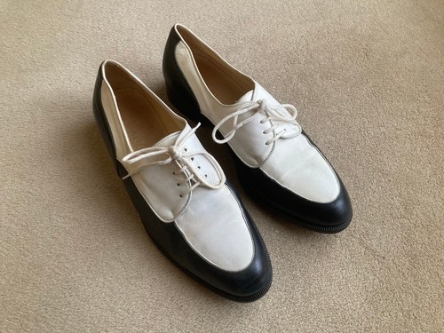 Vintage chaussures derby cuir - vintage,