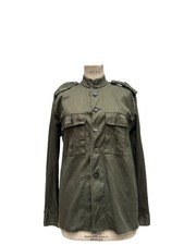 Yves Saint Laurent by Stefano Pilati 2005 Khaki Military Shirt Size FR 40 – fits