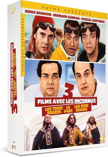 Coffret les inconnus - coffret,