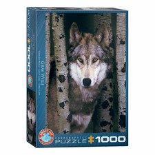 Eurographics Puzzle Gray Wolf