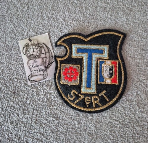 Ecusson insigne tissu 57 e - insigne,