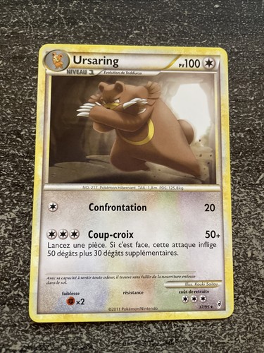 Ursaring rare pokémon 37 95 - rare,