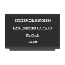 B156ZAN03.2 15.6" 4K UHD IPS WLED LCD Écran Panneau AUO32EB 3840x2160