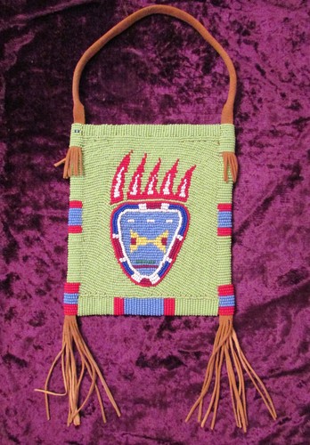 Plateau beaded bag - plateau,