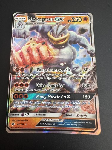 Carte pokémon mackogneur - pokémon, gx