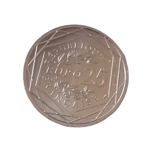 Pièce euros argent - 3, 25