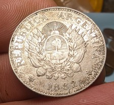 ARGENTINE - Pièce 20 Centavos 1882 - Argent