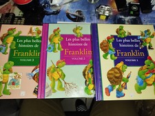 Lot de 3 Ailbums de Franklin Les Plus Belles Histoires Très bon état