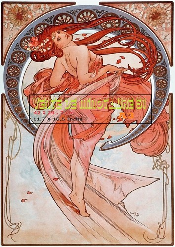 Danse par alphonse mucha - la,