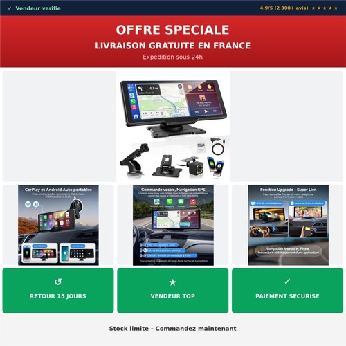 écran carplay pouces - carplay,