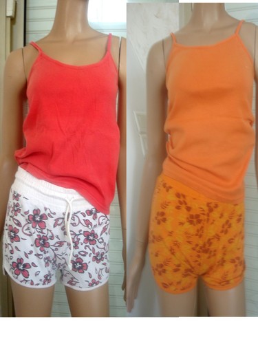 Short ete rouge blanc - short, d'ete