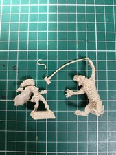 Figurine Résine JDR Fenryll - Amazone Dresseuse De Tigre