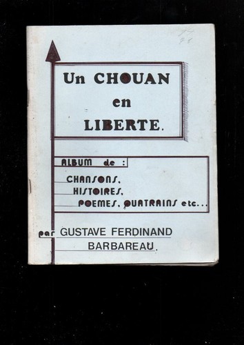 Livre cahier chouan en - un,