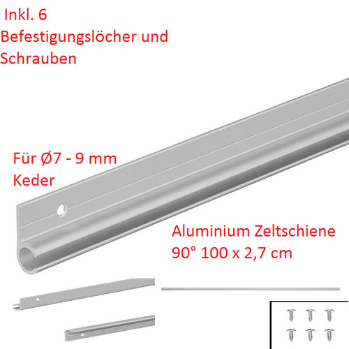 Profil aluminium keder - aluminium,