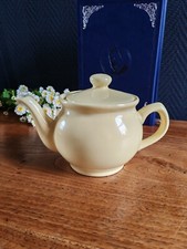 Théière Vintage en Céramique Crème - Design Classique - Service à Thé Anglais