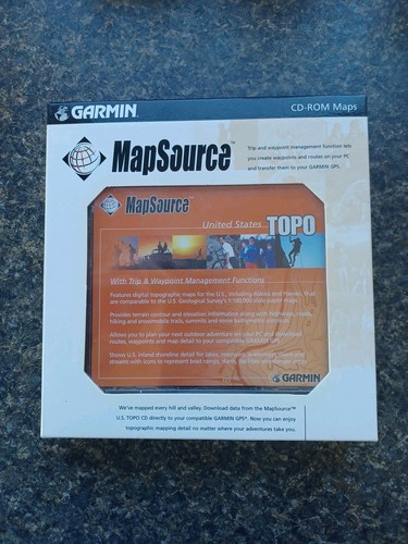 Garmin mapsource usa topo - mapsource,