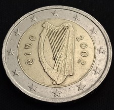 2 Euro 2002 Irlande (Harpe