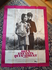 Affiche 1971 DEUX ENFANTS QUI