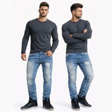 Jeans Homme Denim Déchirés